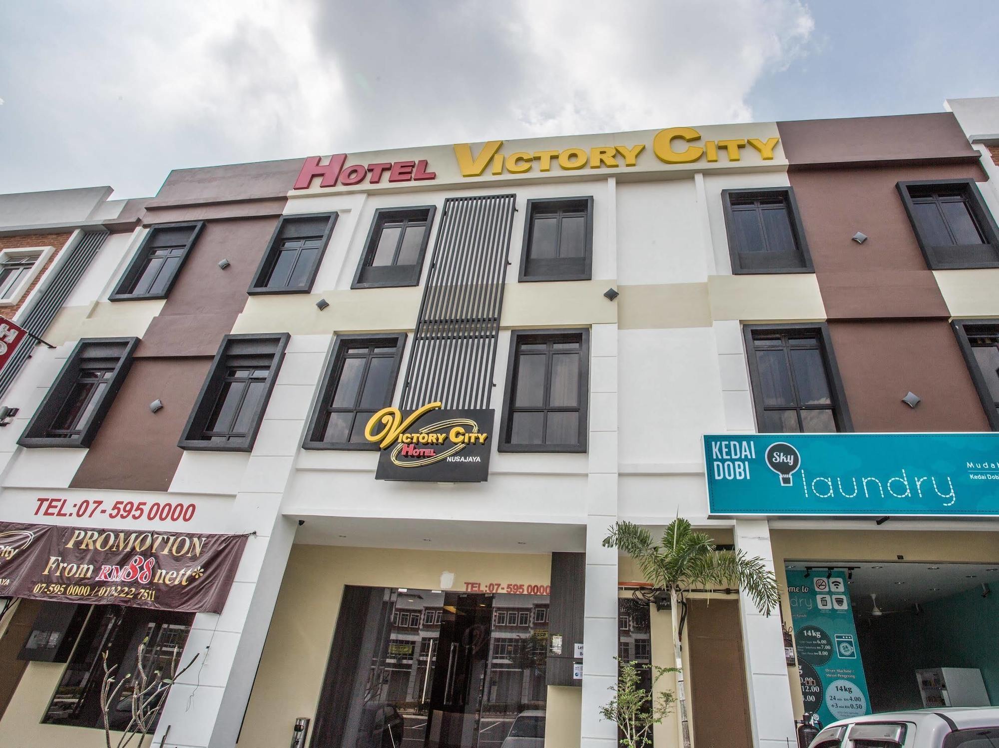 Hotel Zamburger Victory City Johor Bahru Exterior photo